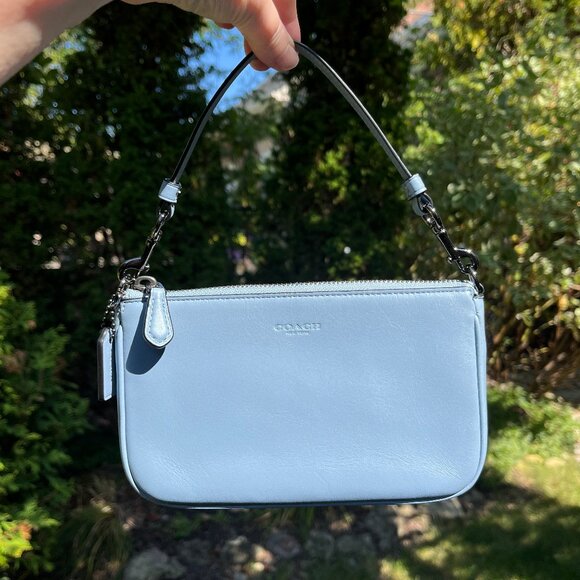 Coach Nolita Leather Bag in Cornflower Blue and - Authentic - Picture 1 of 13